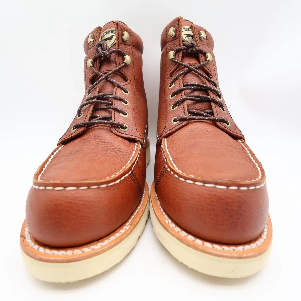 Irish Setter Boots Mens 12 D Wingshooter Leather Waterproof A0838 NIB